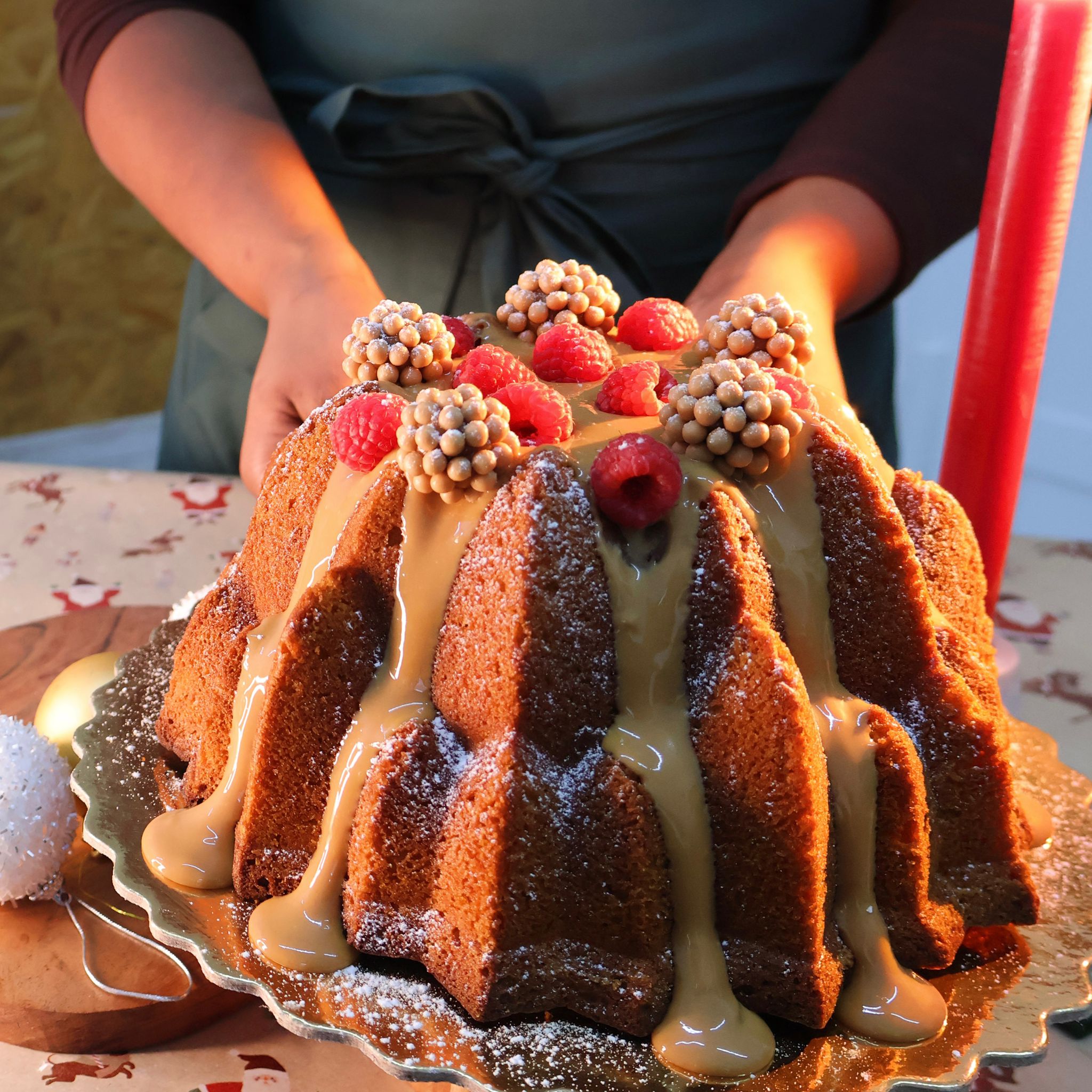 Bolo Vulcão de Cenoura